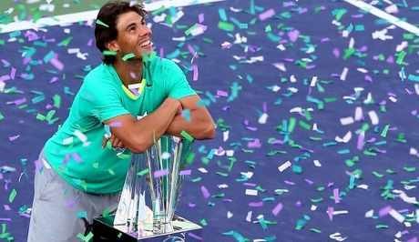 Tarung Tiga Set, Nadal Juara di Indian Wells