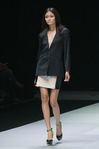 Jakarta, Indonesia - 16 Februari 2013. Friederich Herman Indonesia Fashion Week 2013 at Jakarta Convention Center.  Senayan. Jakarta. [Foto: Mohammad Abduh/Wolipop]