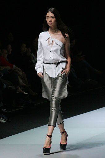 Jakarta, Indonesia - 16 Februari 2013. Friederich Herman Indonesia Fashion Week 2013 at Jakarta Convention Center.  Senayan. Jakarta. [Foto: Mohammad Abduh/Wolipop]