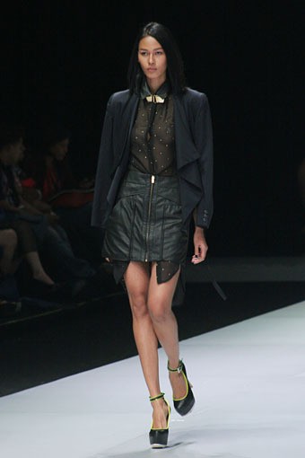 Jakarta, Indonesia - 16 Februari 2013. Friederich Herman Indonesia Fashion Week 2013 at Jakarta Convention Center.  Senayan. Jakarta. [Foto: Mohammad Abduh/Wolipop]