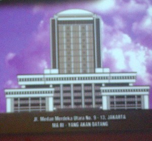 Alasan Keamanan, Tower Gedung MA yang Menghadap Istana Tidak Berkaca
