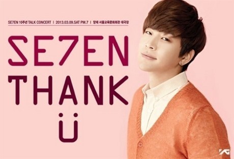 Se7en Ucapkan Perpisahan untuk Fans Lewat Video Klip Thank U