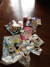 Barang belanjaan Sandra Dewi dari Jepang. (Twitter)