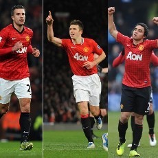 RVP, Carrick, dan Rafael Dijagokan Jadi Pemain Terbaik MU