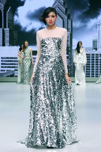 Jakarta, Indonesia - 16 Februari. Addy Van Den Krummenacker Celebration. Indonesia Fashion Week 2013 at Jakarta Convention Center. 16 Februari 2013. Senayan. Jakarta. [Foto: Mohammad Abduh/Wolipop]