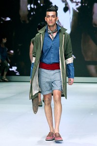 Jakarta, Indonesia - 16 Februari 2013. Deden Siswanto Pinot Noir. Indonesia Fashion Week 2013 at Jakarta Convention Center.  Senayan. Jakarta. [Foto: Mohammad Abduh/Wolipop]