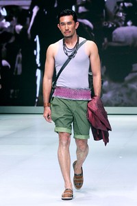 Jakarta, Indonesia - 16 Februari 2013. Deden Siswanto Pinot Noir. Indonesia Fashion Week 2013 at Jakarta Convention Center.  Senayan. Jakarta. [Foto: Mohammad Abduh/Wolipop]