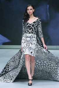 Jakarta, Indonesia - 16 Februari. Addy Van Den Krummenacker Celebration. Indonesia Fashion Week 2013 at Jakarta Convention Center. 16 Februari 2013. Senayan. Jakarta. [Foto: Mohammad Abduh/Wolipop]