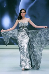 Jakarta, Indonesia - 16 Februari. Addy Van Den Krummenacker Celebration. Indonesia Fashion Week 2013 at Jakarta Convention Center. 16 Februari 2013. Senayan. Jakarta. [Foto: Mohammad Abduh/Wolipop]