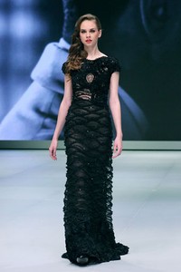 Jakarta, Indonesia - 16 Februari. Addy Van Den Krummenacker Celebration. Indonesia Fashion Week 2013 at Jakarta Convention Center. 16 Februari 2013. Senayan. Jakarta. [Foto: Mohammad Abduh/Wolipop]