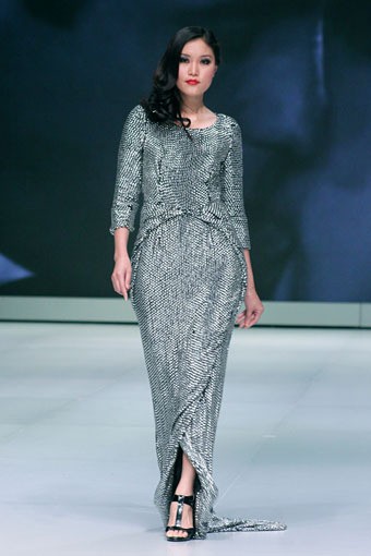 Jakarta, Indonesia - 16 Februari. Addy Van Den Krummenacker Celebration. Indonesia Fashion Week 2013 at Jakarta Convention Center. 16 Februari 2013. Senayan. Jakarta. [Foto: Mohammad Abduh/Wolipop]