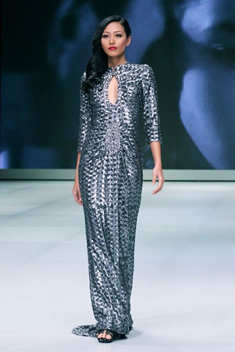 Jakarta, Indonesia - 16 Februari. Addy Van Den Krummenacker Celebration. Indonesia Fashion Week 2013 at Jakarta Convention Center. 16 Februari 2013. Senayan. Jakarta. [Foto: Mohammad Abduh/Wolipop]