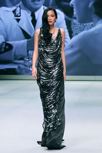 Jakarta, Indonesia - 16 Februari. Addy Van Den Krummenacker Celebration. Indonesia Fashion Week 2013 at Jakarta Convention Center. 16 Februari 2013. Senayan. Jakarta. [Foto: Mohammad Abduh/Wolipop]