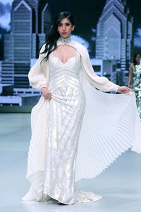 Jakarta, Indonesia - 16 Februari. Addy Van Den Krummenacker Celebration. Indonesia Fashion Week 2013 at Jakarta Convention Center. 16 Februari 2013. Senayan. Jakarta. [Foto: Mohammad Abduh/Wolipop]