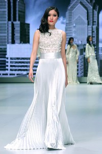 Jakarta, Indonesia - 16 Februari. Addy Van Den Krummenacker Celebration. Indonesia Fashion Week 2013 at Jakarta Convention Center. 16 Februari 2013. Senayan. Jakarta. [Foto: Mohammad Abduh/Wolipop]