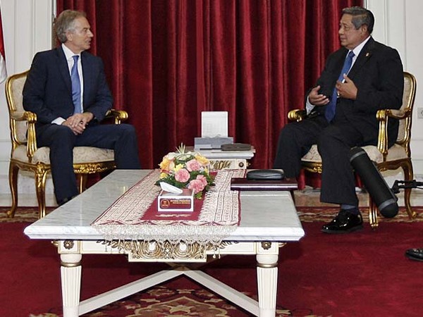 SBY-Tony Blair Bahas Solusi Konflik Suriah