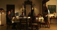 Ketika tiba di Bandung, Lidya merasakan hal-hal aneh di rumah peristirahatan mertuanya. (dok Arcadia Productions).