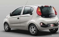 Di bagian belakang, desain kacanya dikatakan mirip dengan mirip Toyota Aygo. (dok Chery).