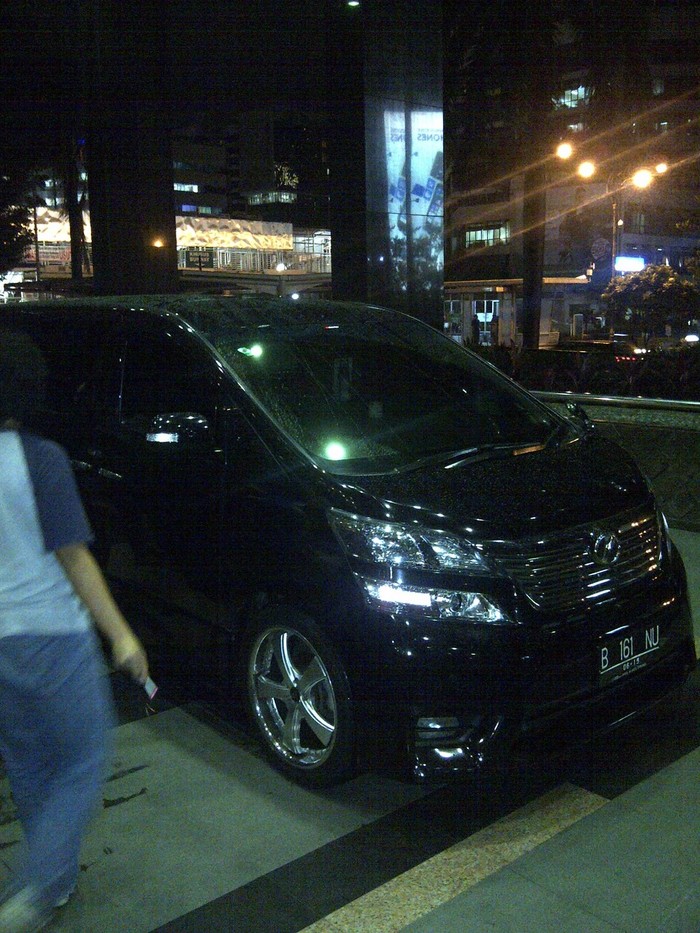 Ini Lho Vellfire yang Ditumpangi Kompol Legimo