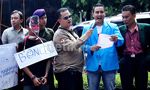 Demo Anti Narkoba di Kedubes Belanda