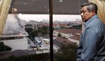Presiden SBY Tinjau Kebakaran Gedung Setneg