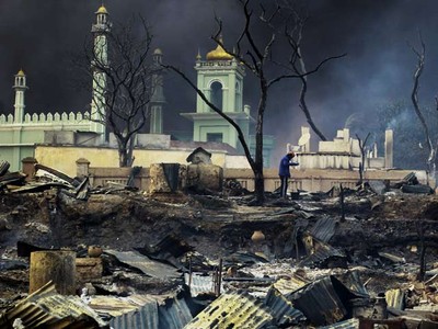 Myanmar Kembali Rusuh, 10 Orang Tewas