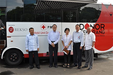Group Rekso Bantu Satu Mobil Donor Darah Buat PMI