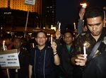 Aksi Seribu Lilin Untuk  Korban Penembakan LP Cebongan