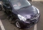 Wajah Mobil Sirion Pasca Ditabrak Mobil Porsche
