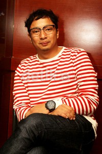 Ringgo Agus bergaya casual. Gusmun/detikFoto.