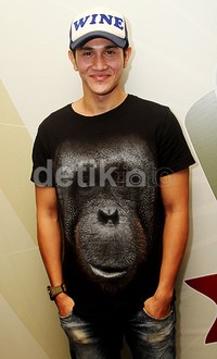 Vino yang sebentar lagi akan menjadi seorang ayah. Gusmun/detikFoto.