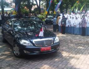 Mahasiswa Unisma Gagal Hadang Wapres Boediono