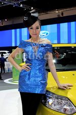 Pameran Mobil di Bangkok Sajikan Model Seksi
