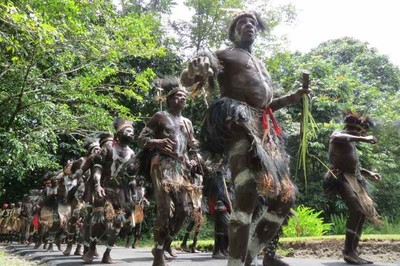 Pesta Khas Papua di Festival Kamoro