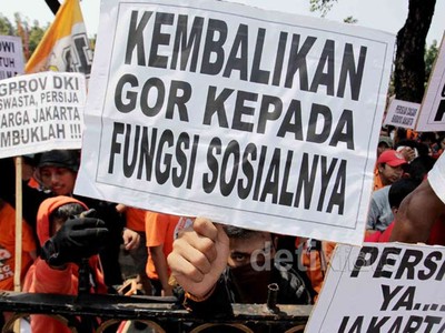 Jokowi Kembali Didemo Persija
