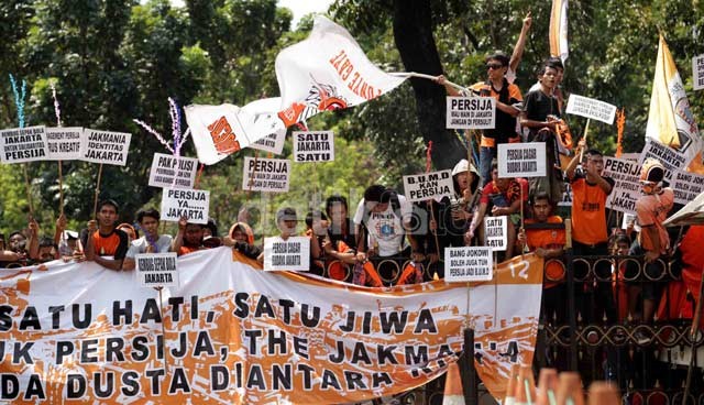 Jokowi Kembali Didemo Persija