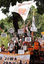 Jokowi Kembali Didemo Persija