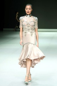 Jakarta, Indonesia - 17 Februari. Samuel Cirnansck Egypt Indonesia Fashion Week 2013 at Jakarta Convention Center. 17 Februari 2013. Senayan. Jakarta. [Foto: Mohammad Abduh/Wolipop]