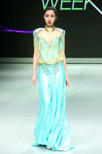 Jakarta, Indonesia - 17 Februari. Samuel Cirnansck Egypt Indonesia Fashion Week 2013 at Jakarta Convention Center. 17 Februari 2013. Senayan. Jakarta. [Foto: Mohammad Abduh/Wolipop]