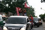 Warga Aceh Konvoi Sambil  Kibarkan Bendera GAM