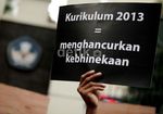Aksi Menolak Kurikulum 2013