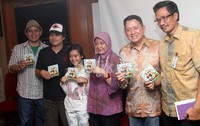 Album tersebut berisikan 11 lagu anak-anak. Gus Mun/detikHOT.