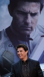 Wajah Sumringah Tom Cruise