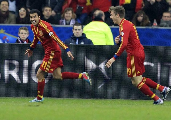 Gol Pedro Menangkan Spanyol Atas Prancis