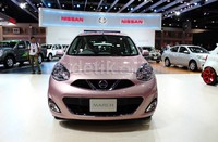 Nissan melakukan perubahan pada hatchback March. perubahan bisa dilihat pada pelek, grille yang kini menganut V-Shaped, fog lamp, stop lamp, desain dashboard serta menggunakan desain interior yang lebih cerah menyesuaikan market yang dituju yakni anak muda.