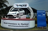 Diperkirakan 130.000 unit Vios siap diproduksi di pabrik Thailand tahun ini, dengan 80.000 unit disiapkan untuk pasar Thailand dan sisanya untuk diekspor ke luar Thailand.