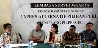 Pengamat politik UI Hamdi Muluk memberikan memberikan pemaparan.