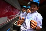Puluhan Siswa SD Diajari Jaga Kebersihan
