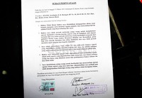 Lewat surat pernyataan resminya itu, Subur membantah semua pernyataan Adi selama ini.