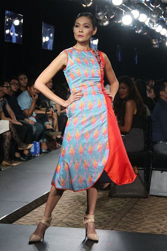 Jakarta, Indonesia - 25 Maret. IKAT Indonesia by Didiet Maulana. Plaza Indonesia Fashion Week SS 2013 at Plaza Indonesia. 25 Maret 2013. Thamrin. Jakarta. [Foto: Mohammad Abduh/Wolipop]